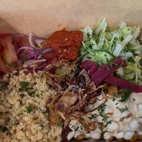 Buddha bowl at Salt N Fire in Inverness