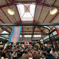 The food hall at Salt N Fire in Inverness