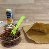 Mousaka and Makdous Bil Zeitoun   at Salt N Fire in Inverness