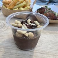 Chocolate mousse   at Salt N Fire in Inverness