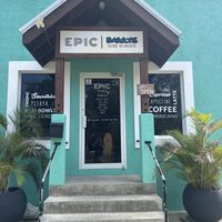 Entrance to Epic Surf Cafe  at Epic Surf Cafe in Christ Church