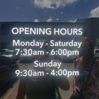 Opening Hours at Mindful Market in Bridgetown