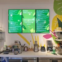 Main menu at Mindful Market in Bridgetown
