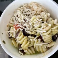 Pesto pasta salad  at Veggie Grill by Next Level in Portland