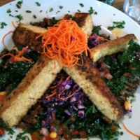 All Hail Kale with Blackened Chickin' at Veggie Grill at Next Level Veggie Grill in Portland