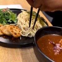 Tsukemen with Dipping Soup at Tsukemen Zuppa - (つけ麺zuppa) in Tokyo