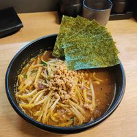 Miso based ramen and nori at Tsukemen Zuppa - (つけ麺zuppa) in Tokyo