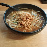 Miso based Vegan ramen with extra Soy meat at Tsukemen Zuppa - (つけ麺zuppa) in Tokyo