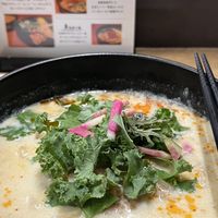 Soy milk tan tan ramen  at Tsukemen Zuppa - (つけ麺zuppa) in Tokyo