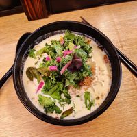Soy milk ramen - very satisfying. at Tsukemen Zuppa - (つけ麺zuppa) in Tokyo