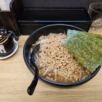 Ordered extra soy meat and extra nori in my soy sauce ramen. at Tsukemen Zuppa - (つけ麺zuppa) in Tokyo