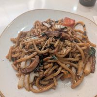 Veg udon noodles at LHR - Shan Shui - T2 in West London