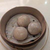 Crystal veg dumplings at LHR - Shan Shui - T2 in West London
