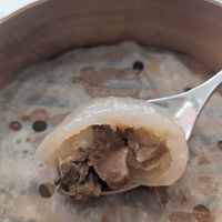 The dough was too thick for crystal dumplings!! at LHR - Shan Shui - T2 in West London