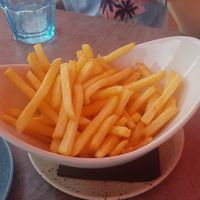 Fries at Anima Beach Palma in Mallorca
