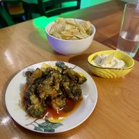  Crispy broccoli & artichoke dip   at Despacito in Burlington