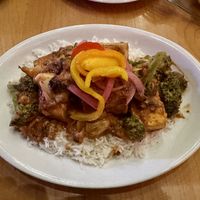 Tofu plate   at Despacito in Burlington