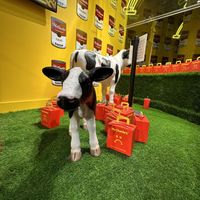 Happy cows  at Mr.Charlie's - San Francisco in San Francisco