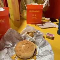 happy meal boxes!   at Mr.Charlie's - San Francisco in San Francisco