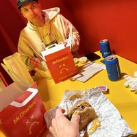 Mouth full!  at Mr.Charlie's - San Francisco in San Francisco