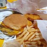 Double Cheeseburger at Mr.Charlie's - San Francisco in San Francisco