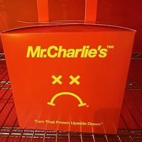 Unhappy meal box with every meal  at Mr.Charlie's - San Francisco in San Francisco