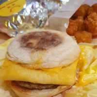 Breakfast samdwich at Mr.Charlie's - San Francisco in San Francisco