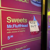 Ice cream machine broken (so authentic)  at Mr.Charlie's - San Francisco in San Francisco