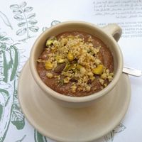 Dessert at Carob House in Madaba