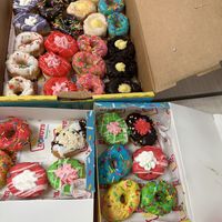   at Mr Donuts in Tel Aviv