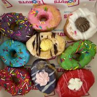   at Mr Donuts in Tel Aviv