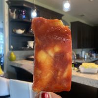 Mangonada Popsicle (De Agua • Water-Based) 😛  at Paleteria Neveria La Flor de Michoacan in Riverbank