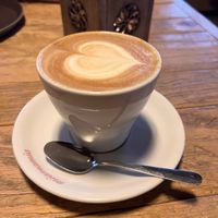 soy latte  at Miamamia in Essen