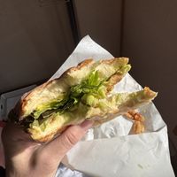 Vegan bagel  at Melia in Nozawaonsen