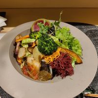 Buddha bowl at PEACH in Okayama