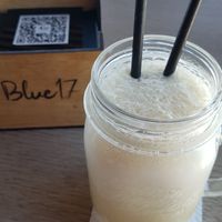 Coco crush smoothy at Blue 17 Roof Top Restaurant & Bar in Lanzarote