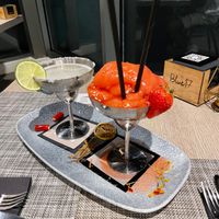 Nice cocktails at Blue 17 Roof Top Restaurant & Bar in Lanzarote