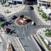 The view was great 😃😃 at Blue 17 Roof Top Restaurant & Bar in Lanzarote