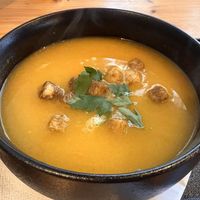 pompoen soep  at Breakaway in Sint Geertruid