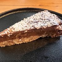 chocolate pie  at Breakaway in Sint Geertruid