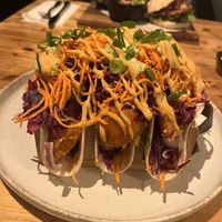 Cauliflower tacos  at Breakaway in Sint Geertruid