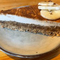 Banoffee taartje at Breakaway in Sint Geertruid