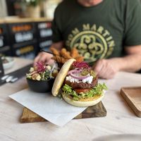 Spice burger   at Breakaway in Sint Geertruid