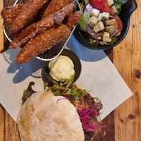 Classic burger at Breakaway in Sint Geertruid