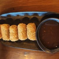 Rendangkrokketjes at Breakaway in Sint Geertruid