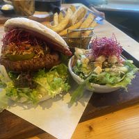 The burger  at Breakaway in Sint Geertruid