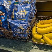 The plain vegan sun chips at ORD - Salad Works - T1 in Chicago