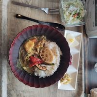 The vegan curry at Komi Coffee in Koya