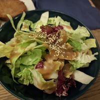 Salad at Cafe Erde in Graz