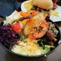 A little mixed salad at Cafe Erde in Graz